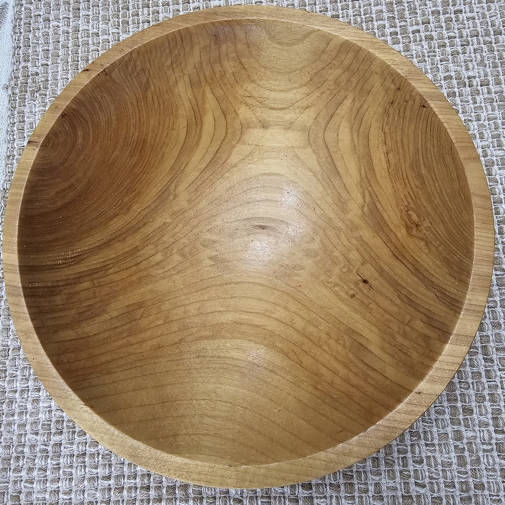 Alaska Birch Wood Decorative Bowl 1996 Edition EUC - Picture 4 of 8